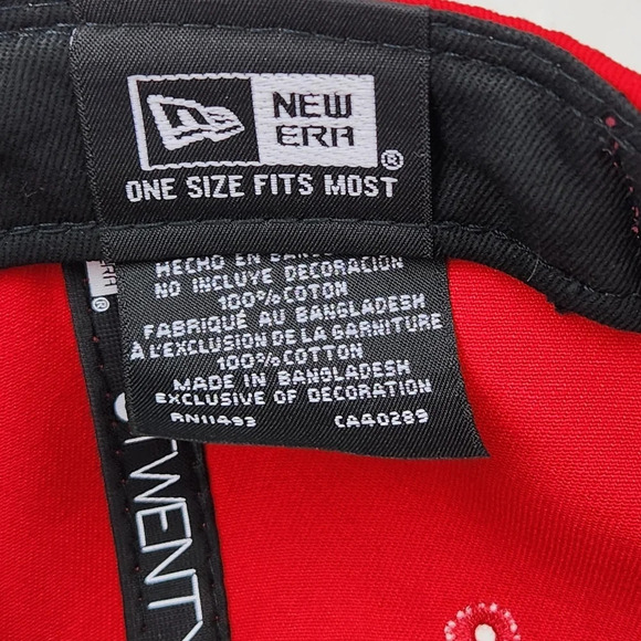 New Era San Francisco 49ers Curved Bill Adjustable Snapback Hat. - Picture 6 of 6